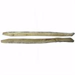 Akacie træpæl, Ø10-12 cm, halvskåret, 160 cm