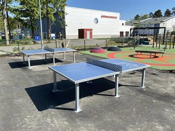 Bordtennisbord til udendørs brug