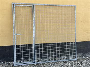 Hønsegård / hundegård, standard hegns modul med låge 200 cm