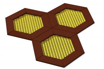 Trampolin Sekskantet 3B